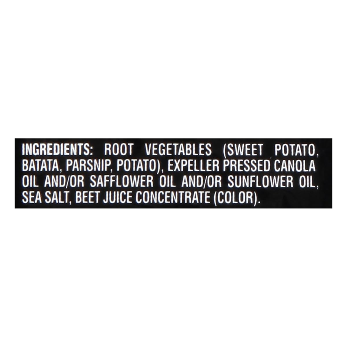 Terra Original Sea Salt Vegetable Chips, 1.5 oz, Pack of 24