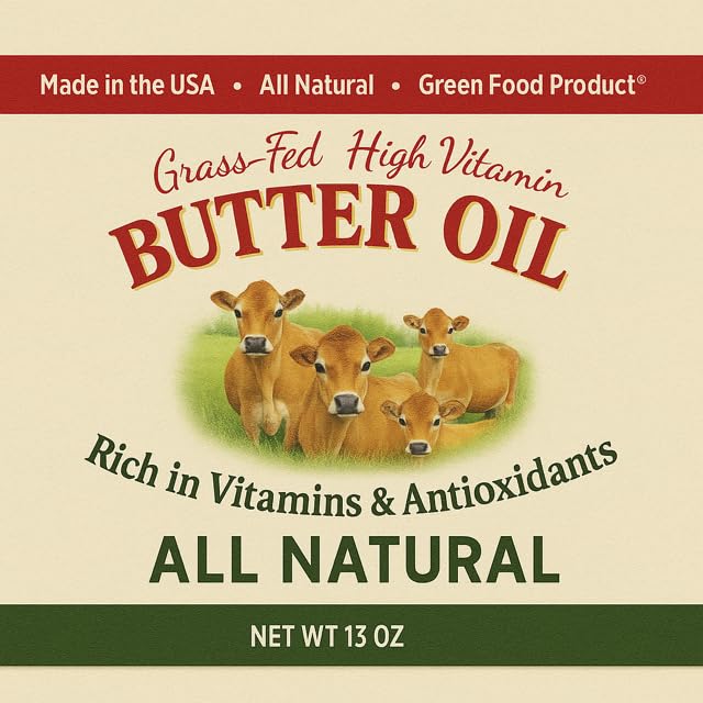 NutraPro International High Vitamin Butter Oil - 13 Fl Oz (Pack of 1) - Premium Nutritional Supplement for Optimal Health