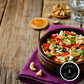 Modern Mill Protein Packed Salad Topper By Gourmet Nut - Mixed Nuts (Roasted Cashews), Dried Cranberries & Edamame & Sunflower Seeds - Gluten Free, Low Sodium, Kosher, Plant Protein Snack, 12Oz. Bag