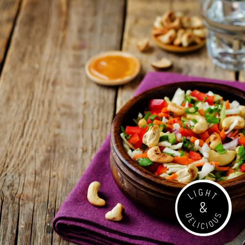Modern Mill Protein Packed Salad Topper By Gourmet Nut - Mixed Nuts (Roasted Cashews), Dried Cranberries & Edamame & Sunflower Seeds - Gluten Free, Low Sodium, Kosher, Plant Protein Snack, 12Oz. Bag