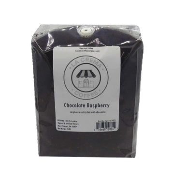La Crema Coffee Chocolate Raspberry 2-Pound Package | Top Notch Quality Coffee | Allergen Free | Gluten Free | Sugar Free | Alwa