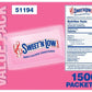 Sweet N Low, Zero-Calorie Sweetener 1500 Count