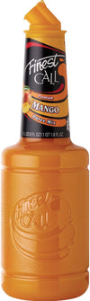 Finest Call Premium Mango Fruit Puree Drink Mix, 1 Liter Bottle, 33.8 Fl Oz, Individually Boxed