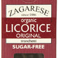 Zagarese 100% Organic Licorice, Original, 0.88 Ounce Flip Top Box