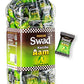 Swad Kaccha Aam Tangy Masala Candy Jar 150 Count Raw Mango Flavor Indian Chatpati Candy Mouth Freshener Sweet Spicy Hard Candy Desi Snack Travel Friendly For Kids Mature-Themeds