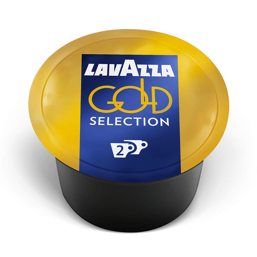 Lavazza Blue Espresso Gold Selection Coffee Capsules, Medium Roast, Pack of 100, Blended and Roasted in Italy