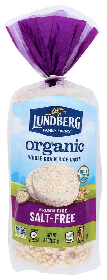 Lundberg Gluten-Free Brown Rice Organic Rice Cakes -- 8.5 Oz
