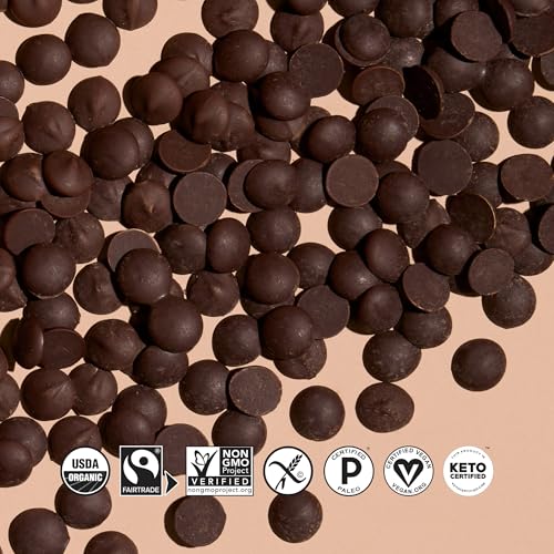 HU KITCHEN Organic Dark Chocolate Baking Chips, 7 OZ