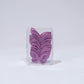 Purple Edible Butterflies,Edible Flowers,Edible Leaves, Wafer Paper Cake Cupcake Toppers For Decorating Rice Paper Flower Food D