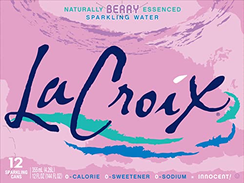 La Croix Sparkling Water, Berry, 12 Fl Oz (Pack Of 12)