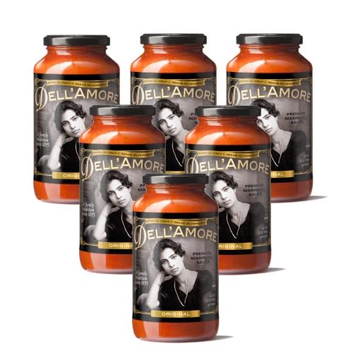 Dell'Amore Premium Marinara Sauce - Original Recipe - Italian Tomato Pasta Sauce - Family Recipe With Fresh Ingredients - 25Oz /