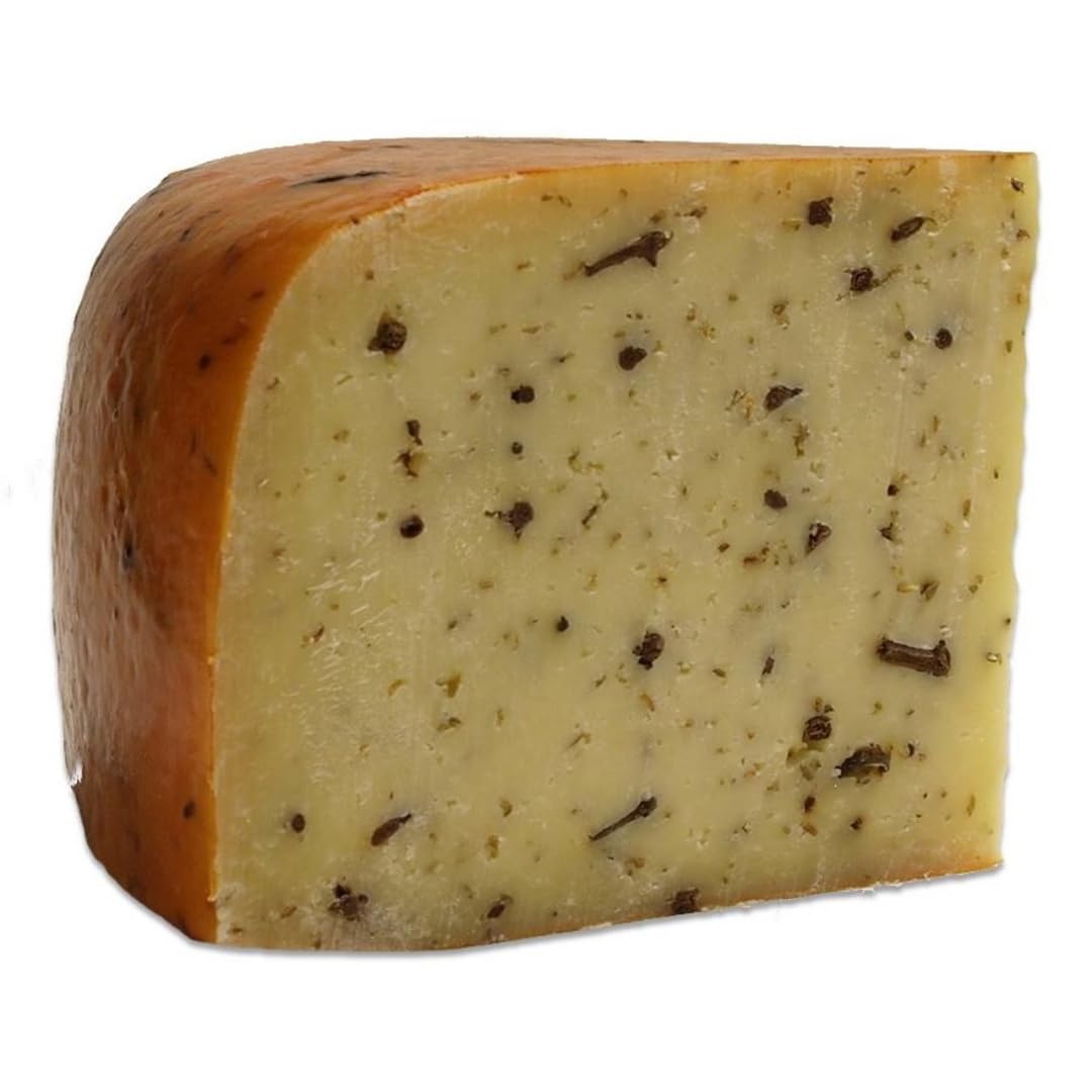 Frisian Clove Cheese - 1 Pack | Dutch-Style Clove & Cumin Infused Cheese Wheels
