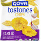 Goya Foods Tostones Plantain Chips, Garlic, 2 Ounce (Pack Of 24)