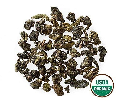 Golden Moon Tea Tie Guan Yin Oolong Tea - Organic Loose Leaf - 3.3 Ounce Travel Tin - Non-GMO - 30 Servings