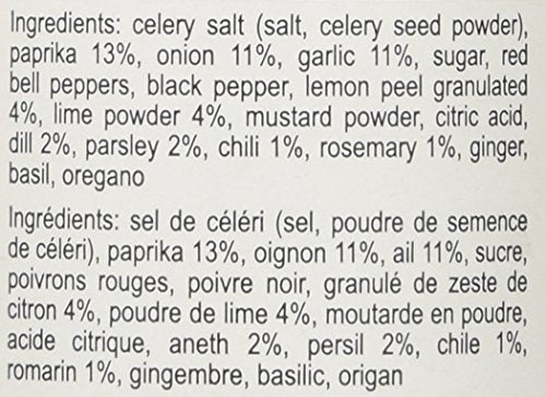 Dangold Gourmet Collection Seafood Spice Blend - Fisherman's Seasoning for Crab, Salmon, Fish Fry - 4.93 oz