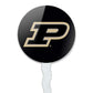Graphics & More Purdue Boilermakers Logo Cupcake Picks Toppers Decoration Set Of 6