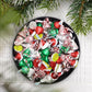 Bulk Christmas Chocolate Kisses Mix - 2 Pound Assortment  Candy Cane  Hot Cocoa & Milk Chocolate  Individually Wrapped Holiday Chocolate Candy For Gifts  Stocking Stuffers  Decoration & Parties