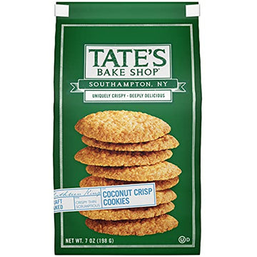 TATES BAKE SHOP Coconut Crisp Cookies, 7 OZ