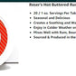 Resers Gourmet Hot Buttered spirit-inspired flavor Mix, 10 Ounce Tub