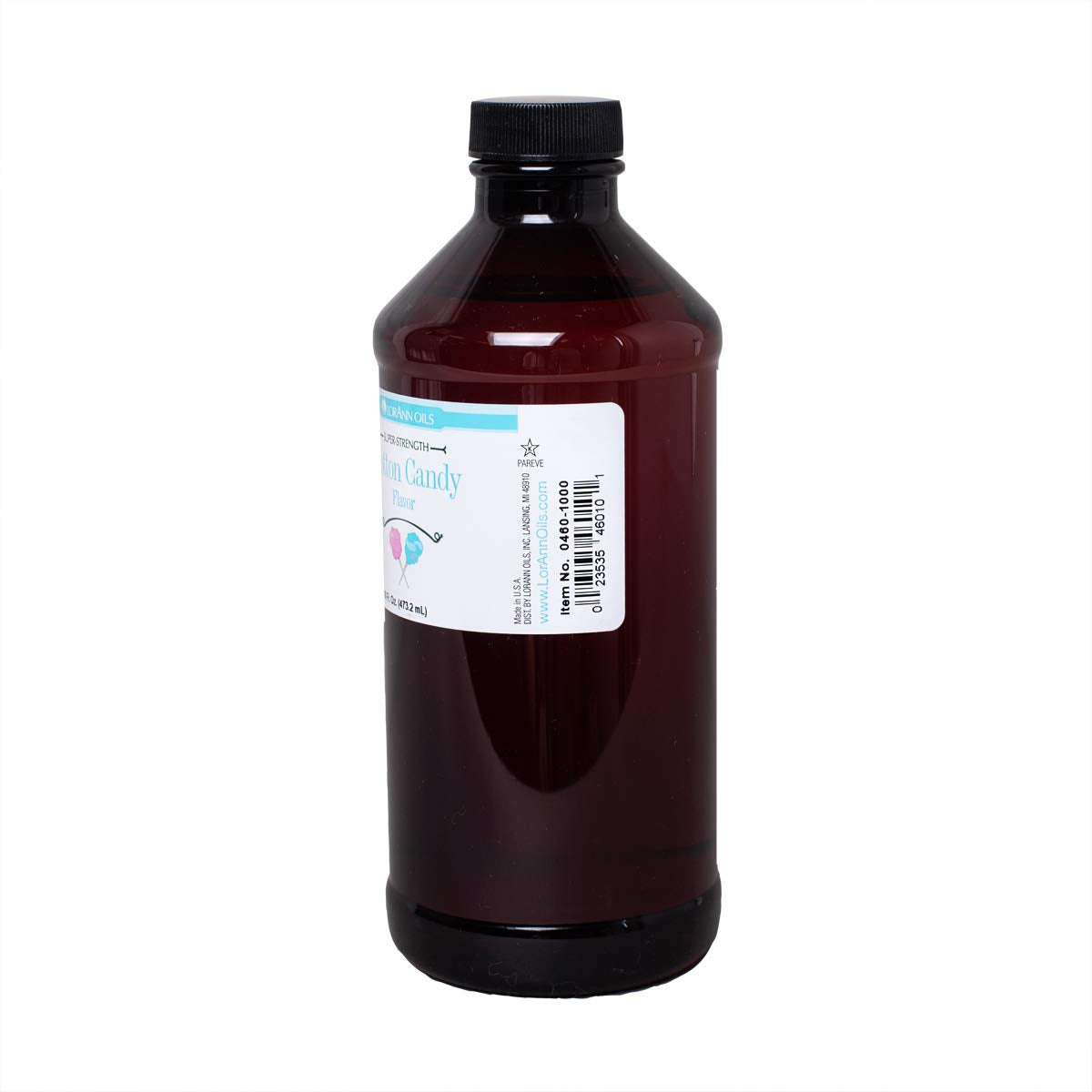 Lorann Cotton Candy Ss Flavor, 16 Ounce Bottle