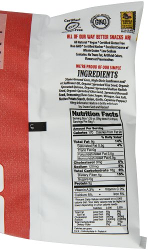 Way Better Snacks Sweet Chili Corn Tortilla Chips, 1.25 Ounce (pack Of 24)
