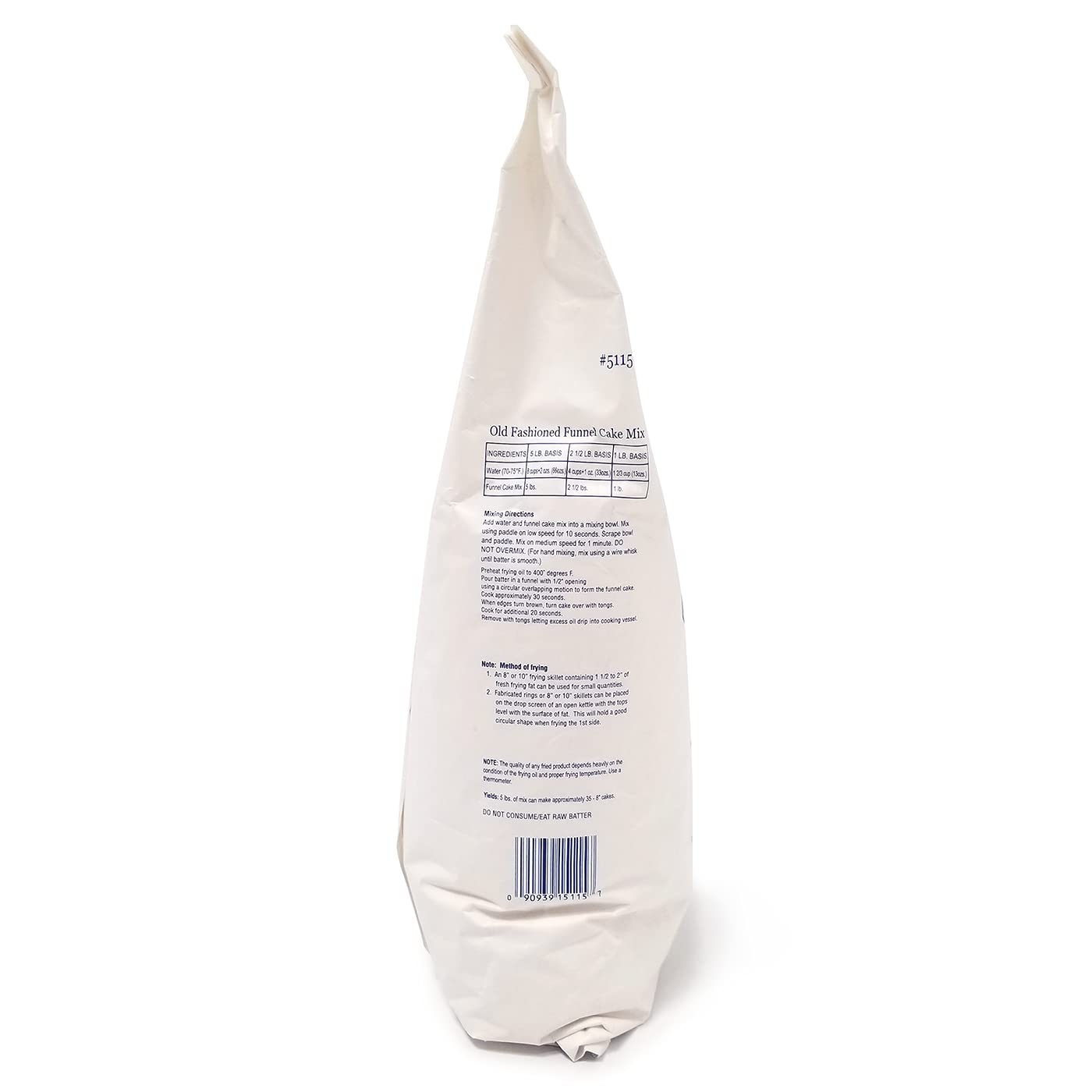 Old-Fashioned Funnel Cake Mix, 5 lb (6/CS)