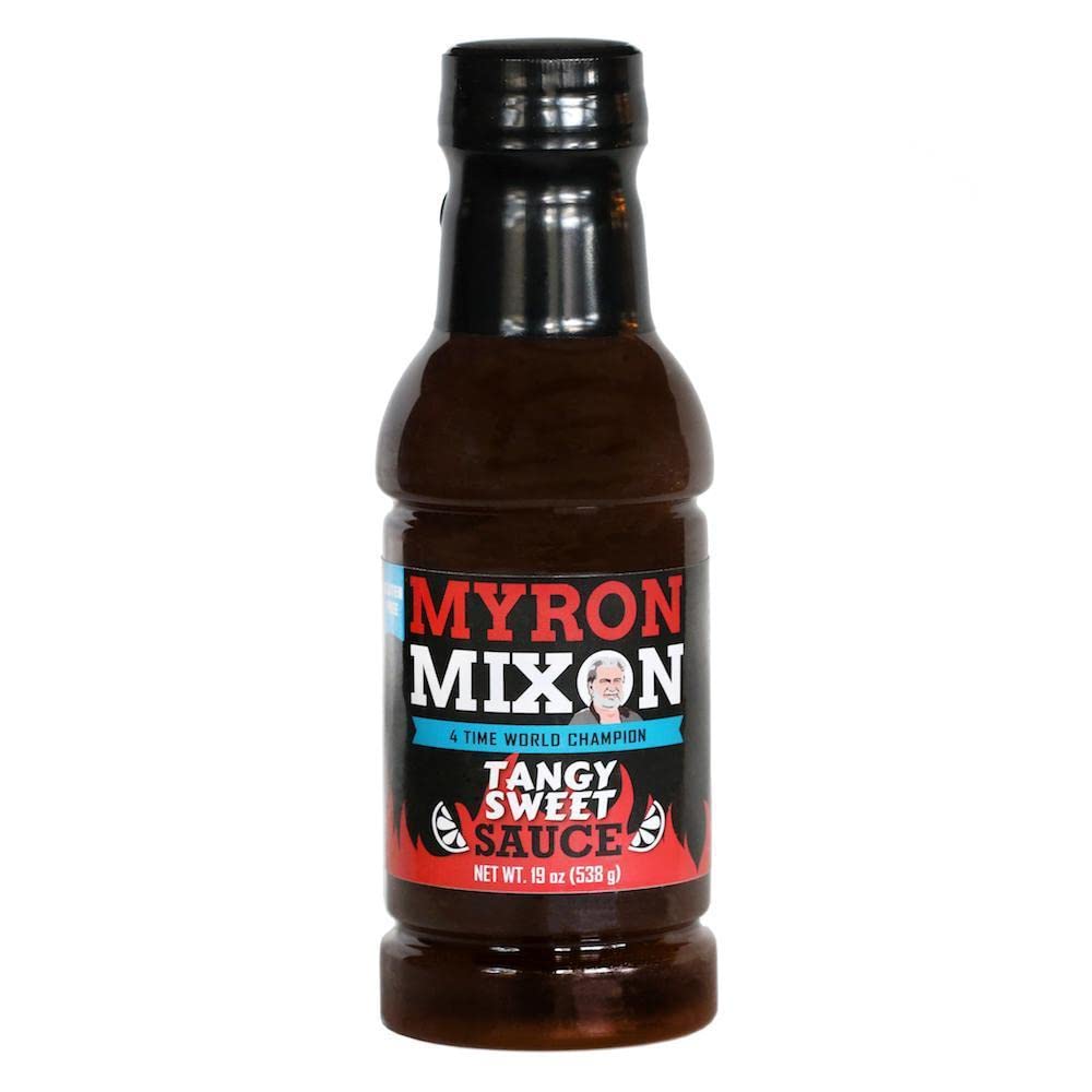 Myron Mixon Bbq Sauce | Tangy Sweet | Champion Pitmaster Recipe | Gluten-Free Bbq Sauces, Msg-Free, Usa Made | 19 Oz Bottle