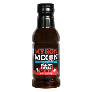 Myron Mixon Bbq Sauce | Tangy Sweet | Champion Pitmaster Recipe | Gluten-Free Bbq Sauces, Msg-Free, Usa Made | 19 Oz Bottle