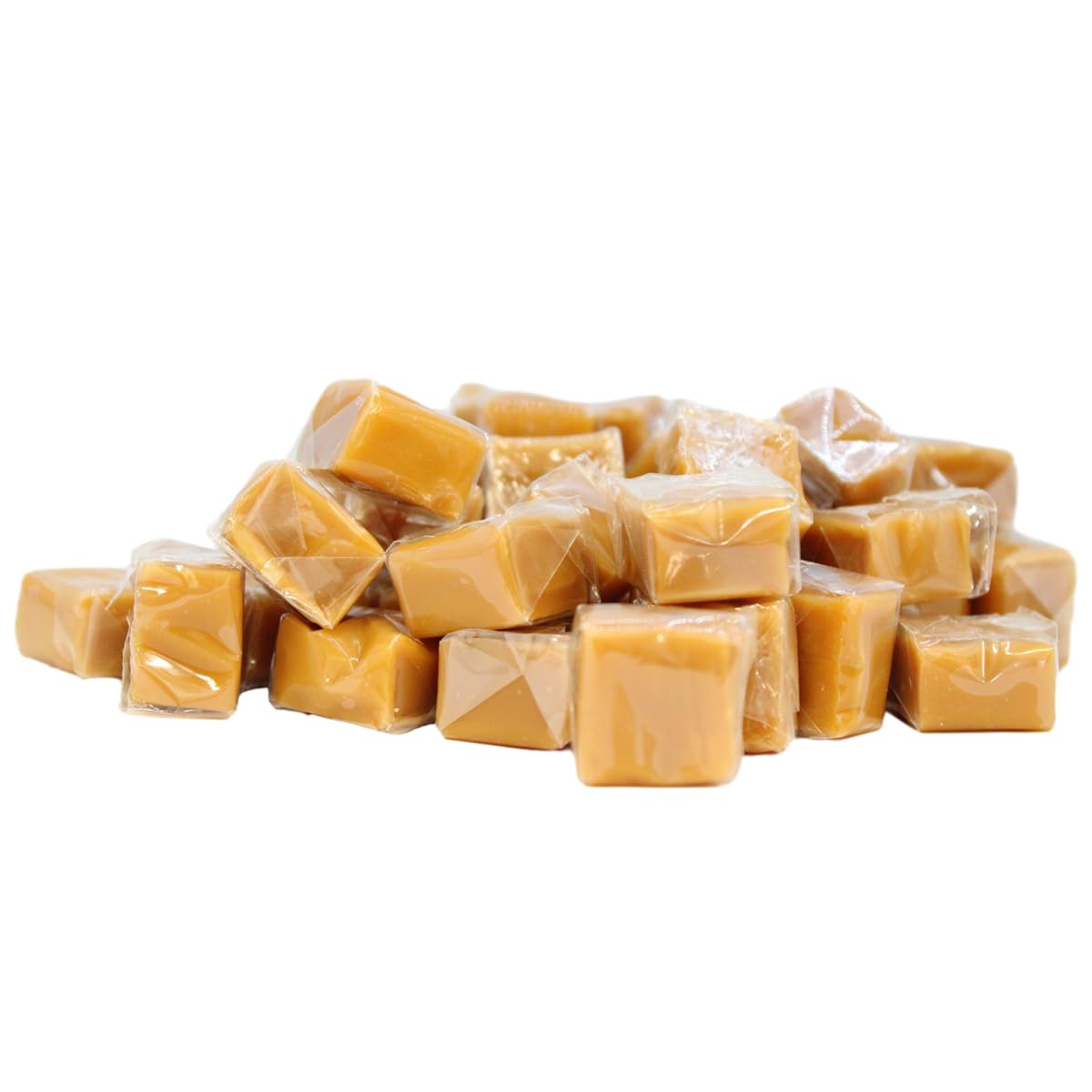OBELYS Wrapped Vanilla Caramels - Individually Wrapped Candy - 2 Pound - Smooth & Creamy  , Perfect for Snacking & Gifting