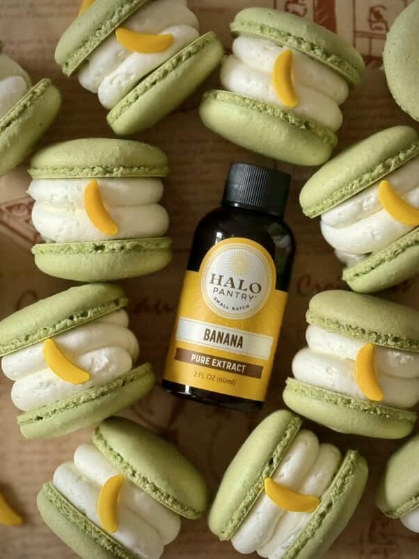 Pure Banana Extract By Halo Pantry (2Oz Bottle) | Perfect For Customizing Any Baking, Candy, Dessert Or Drink Recipes | Dairy Fr