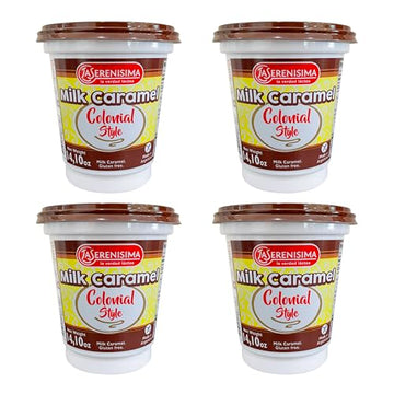 '4'' La Serenisima ''Dulce De Leche ,'' Milk Caramel'', 400 G-14.10 Oz From Argentima