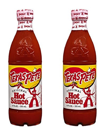 Texas Pete Original Hot Sauce, 12 oz (2 Bottles)