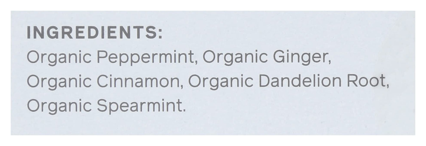 Allegro Tea Organic Happy Tummy Tea Bags, 20 Count, Herbal Blend, Caffeine-Free