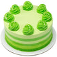 Fruit Slice Shapes - Lemon, Lime, Orange, Watermelon And Kiwi Edible Sugar Cake Toppers, 12 Count