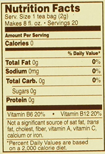 Celestial Seasonings Tension Tamer Tea Bags - 20 Ct - 6 Pk