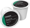 Solimo Light Roast Coffee Pods, Hazelnut Flavor, Compatible with Keurig 2.0, 100 Count, Pack of 1