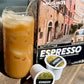 Angelinos Coffee Espresso Pods for Keurig - Dark Roast, 24 Count, Cafe Style