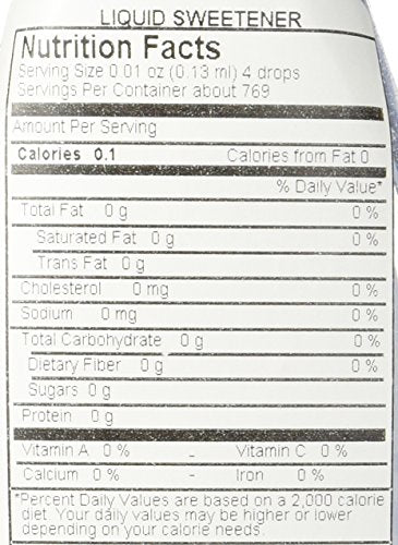 Zero Cal Liquid Sweetener 3.3Oz | Adoante Diet  Tico Liquido 100Ml (Pack Of 02)