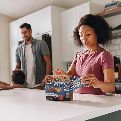 Kodiak Cakes Soft Baked Sandwich Breakfast Bar, Blueberry Oat, High Protein, 100% Whole Grains, 12 boxes with 4 bars each (48 ba