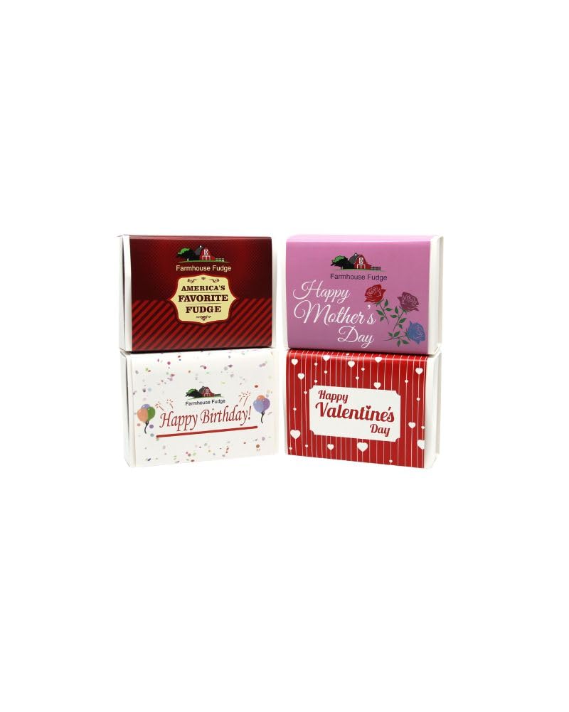 Farmhouse Fudge Gourmet Homemade Fudge Party Pack - Create Your Own Sampler - 1/4 LB