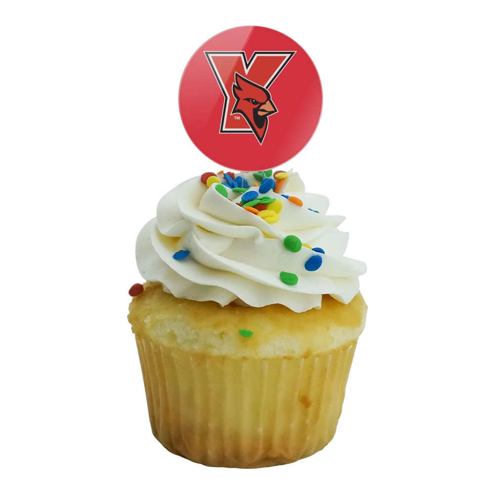 York College Primary Logo Cupcake Picks Toppers Decoration Set Of 6
