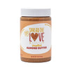 Spread The Love UNSALTED Almond Butter  16 Ounce (All Natural  Vegan  Gluten-free  Creamy  No added salt  No added sugar  No palm fruit oil  Not pasteurized with PPO)