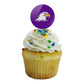 Ashland University Primary Logo Cupcake Picks Toppers Decoration Set Of 6
