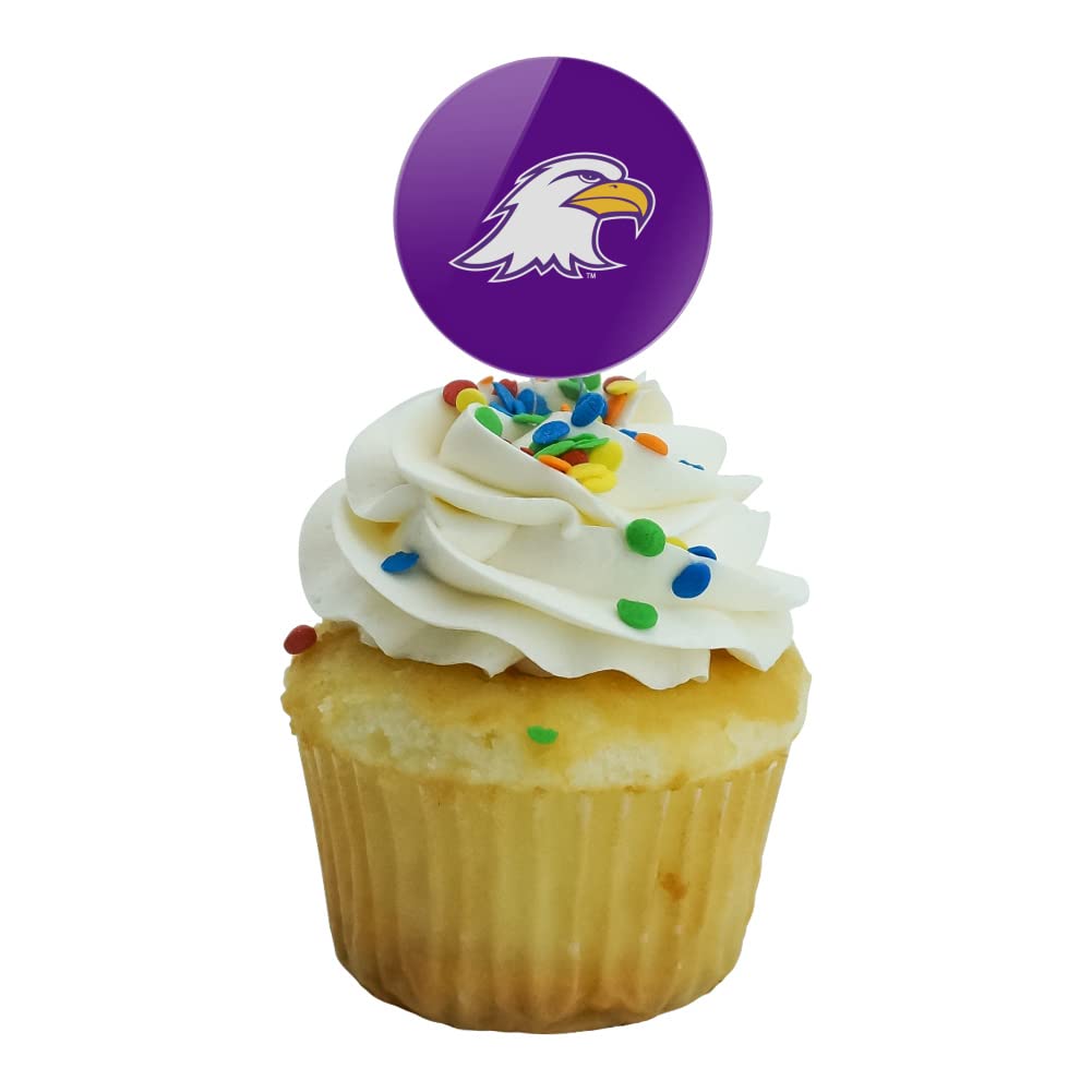 Ashland University Primary Logo Cupcake Picks Toppers Decoration Set Of 6