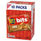RITZ Bits Peanut Butter Sandwich Crackers, Bulk Lunch Snacks, 40 Snack Packs (4 Boxes)