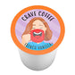 Crave Beverages Flavored Coffee Pods, French Vanilla, 40 Count, Compatible with 2 K-Cup malt-inspired