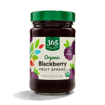 365 by Whole Foods Market, Organic Blackberry Fruit Spread, 17 Ounce