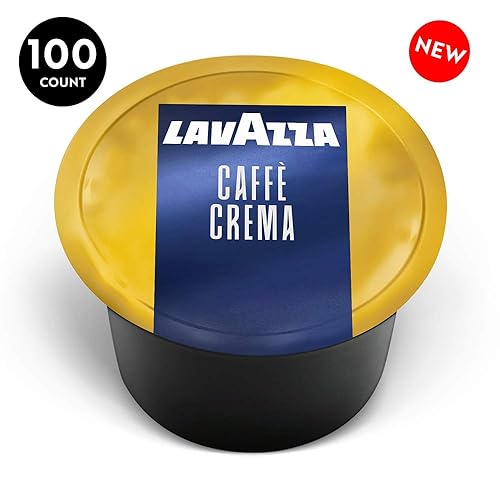 Lavazza Blue Single Espresso Coffee compact pieces, 100 Count, 100% Arabica, Blended in Italy, Sweet Biscuit and Jasmine Notes