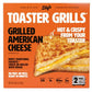 Lilys Toaster Grills - American Cheese Sandwich - Frozen Meal, 2 Pack - Pack of 6