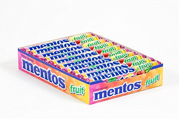Mentos variety flavored candy 1.32 oz/37g 20 Rolls (Fruit)
